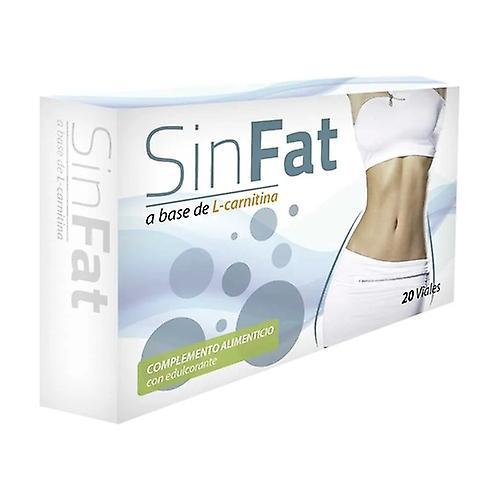 Saludalkalina sinfat fat burner 20 vials of 10ml (Pineapple) on Productcaster.