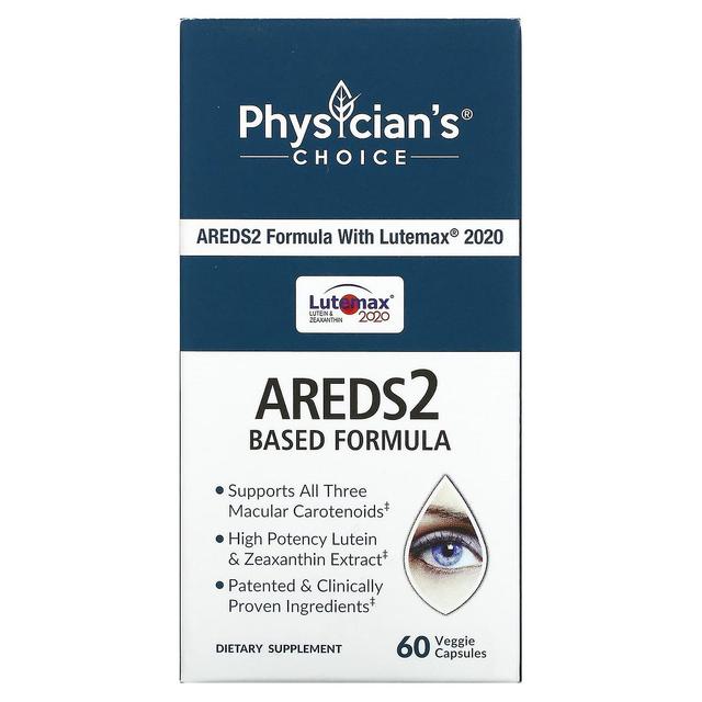 Physician's Choice Läkarens val, Areds2-baserad formel, 60 veggiekapslar on Productcaster.