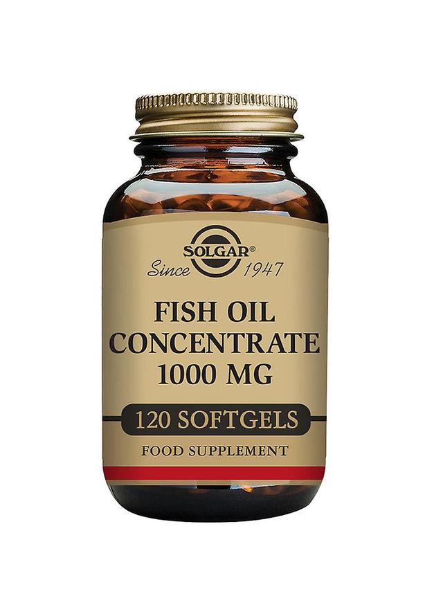 Solgar fish oil concentrate 1000mg 120's on Productcaster.