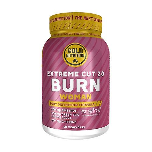 Gold Nutrition Extreme cut fat burner 2.0 (woman) 90 vegetable capsules on Productcaster.