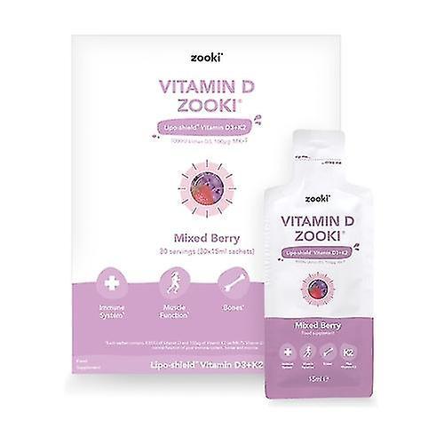 Liposomale Vitamine D3 + K2 14 eenheden van 15ml on Productcaster.