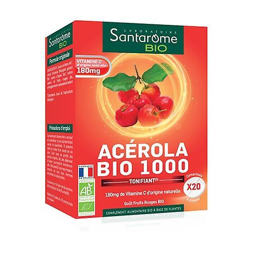 Santarome Organic Acerola 1000 20 tablets on Productcaster.