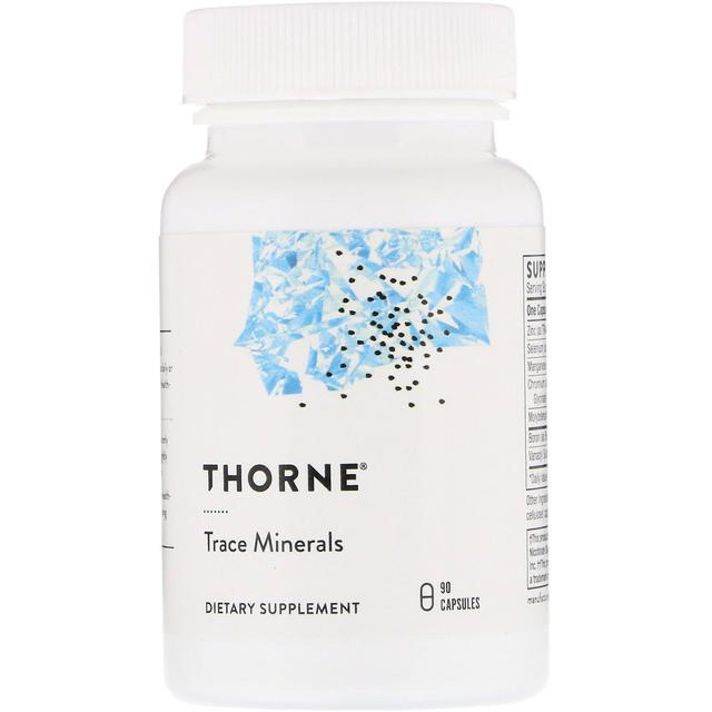 Thorne Research, Trace Minerals, 90 Capsule on Productcaster.