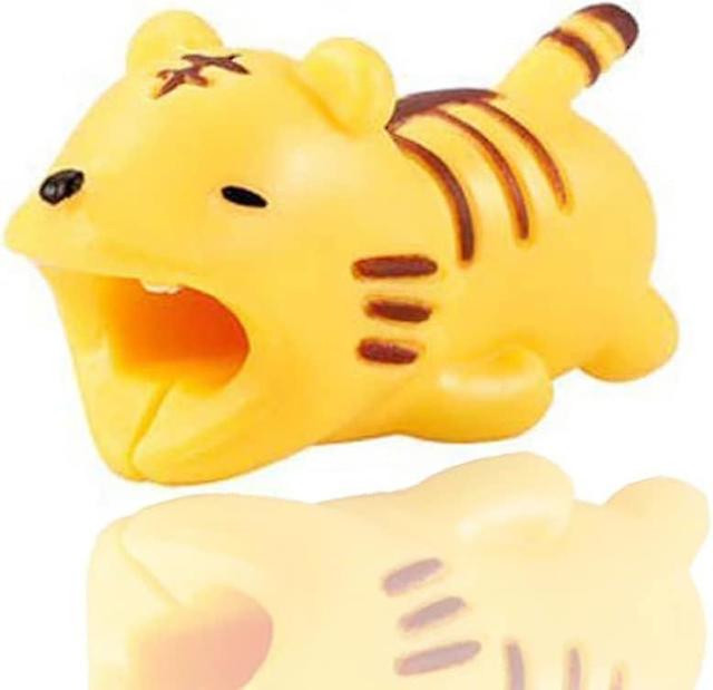 Tiger Universal Animal Shaped Cable Protector To Prevent Breakage on Productcaster.