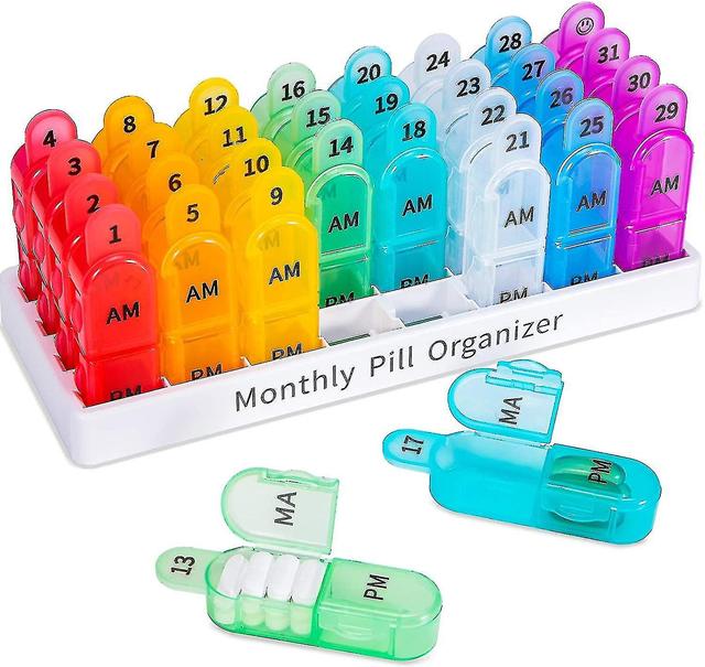 Pill Izer 2 A Day, 30 Day Pill Box Izer Am Pm, on Productcaster.