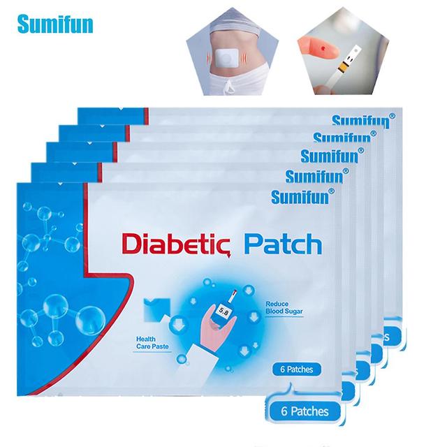 Sumifun 5bags Diabetic Patch Reduce Blood Sugar Glucose Chinese Herbal Medical Plaster Hk on Productcaster.