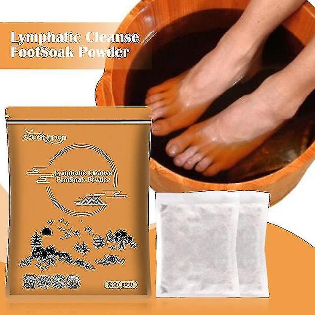 30pcs Bain de pieds Poudre Massage des pieds Absinthe Gingembre Pieds Trempage Bain Détoxification à base de plantes Anti œdème Dysménorrhée Insomnie on Productcaster.