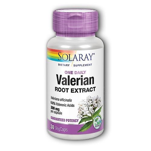 Extrait de racine de valériane Solaray, 30 capsules (paquet de 3) on Productcaster.