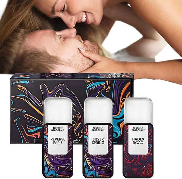 Hommelure feromotherapie vaste parfum set, hommelure feromon solide parfum set, draagbare vaste geur balsem in zak, feromoon keulen voor mannen bij on Productcaster.