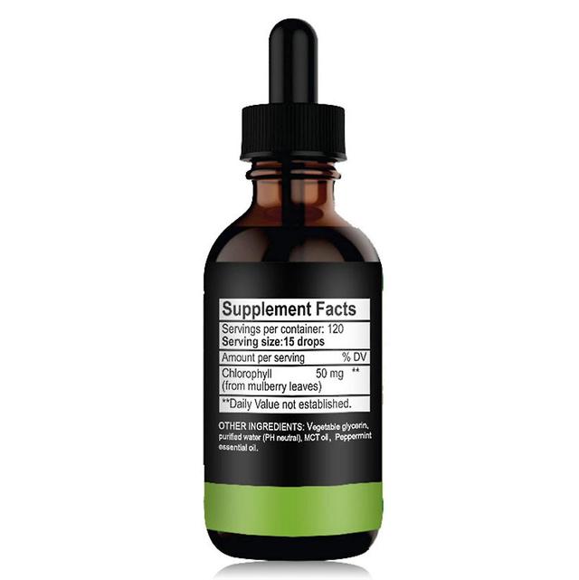 GZMYSM 59ml Chlorophyll All-natural Extract Drops Soluble Mint Improve -HK.516 on Productcaster.