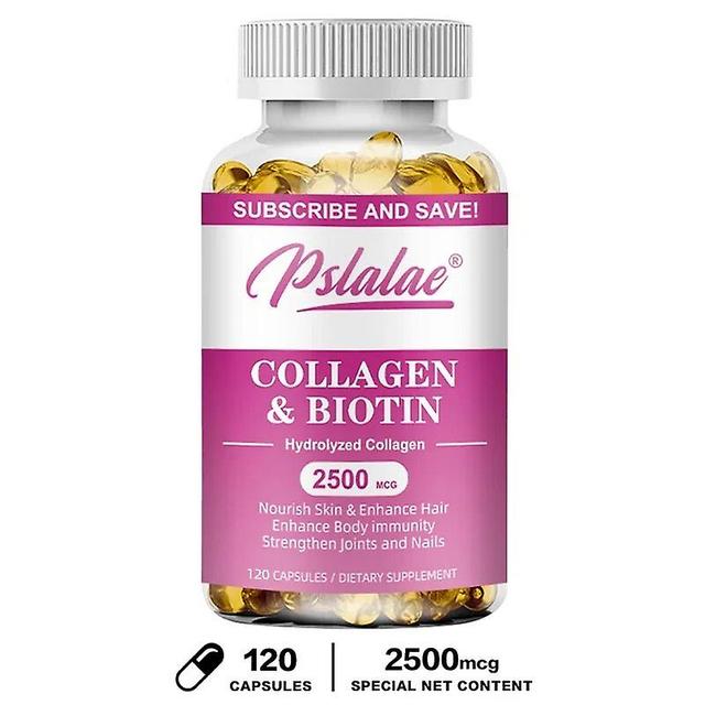 Eccpp Collagen Capsules - Helps Support Healthy Hair, Beautiful Skin And Nails, Dietary Supplement 120 Capsules on Productcaster.