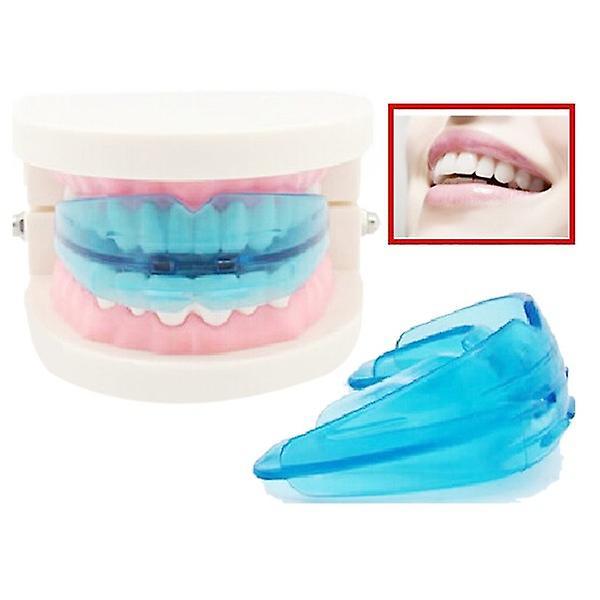 Dental Mouth Guard Bruxismo Noite Dentes Dente Ranger Sleep Aid para StartersBlue7.5*6*2.5cm on Productcaster.