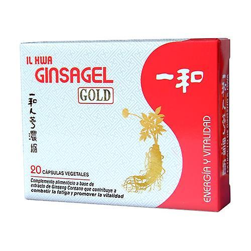 IL HWA Ginsagel 20 vegetable capsules of 465mg on Productcaster.