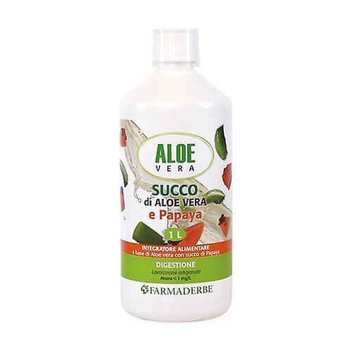 Farmaderbe Aloe Vera a papájová šťava 1 l on Productcaster.