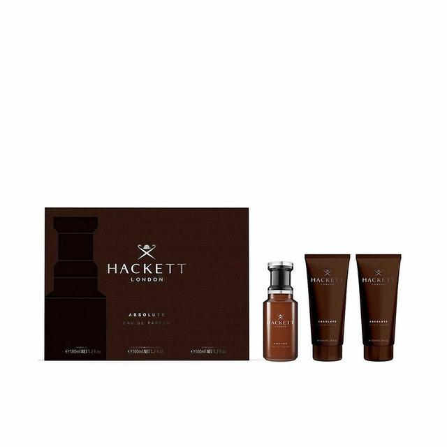 Men's Perfume Set Hackett London EDP Absolute 3 Pieces on Productcaster.