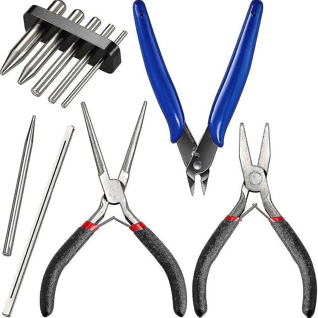 10 Pcs Metal Diy Tool Sets Tab Ed Cyr C S B Assist For 3d Metal S Assembl on Productcaster.