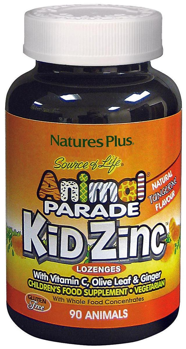 Nature's Plus Naturens plus djurparad kid zinkmandarinsmak 90-tal on Productcaster.