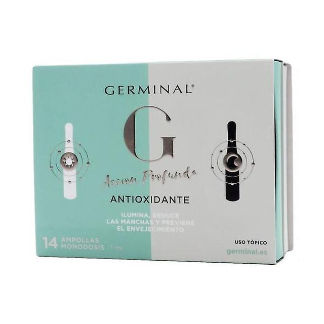 Germinal deep antioxidant action día-noche 14 ampollas on Productcaster.