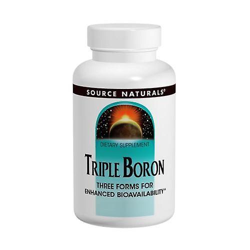 Source Naturals Triple Bor, 3 mg, 200 kapsułek (opakowanie 4 szt.) on Productcaster.