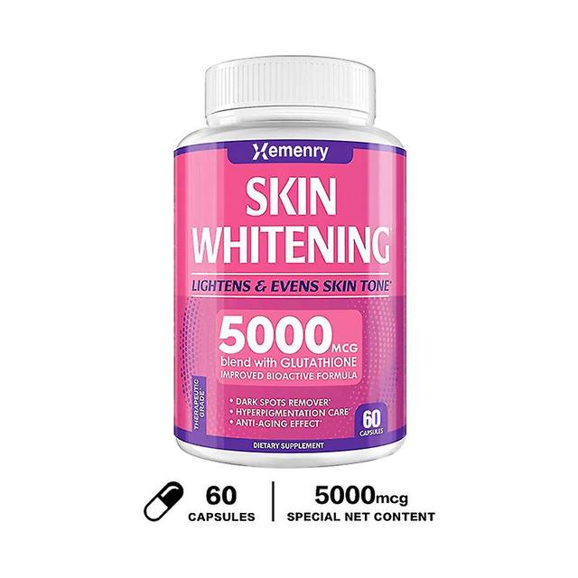 Vorallme Glutathione + -lipoic Acid + Vitamin C Capsules Help Skin Whitening, Antioxidant, And Reduce Melanin In The Body 60 Capsules on Productcaster.