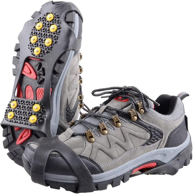 Dewenwils Dww-Crampons (S)Antidrapants sur Chaussures 10 Clous Neige Glace Traction Grips Crampons Pointes pour Randonne Marche style4 on Productcaster.