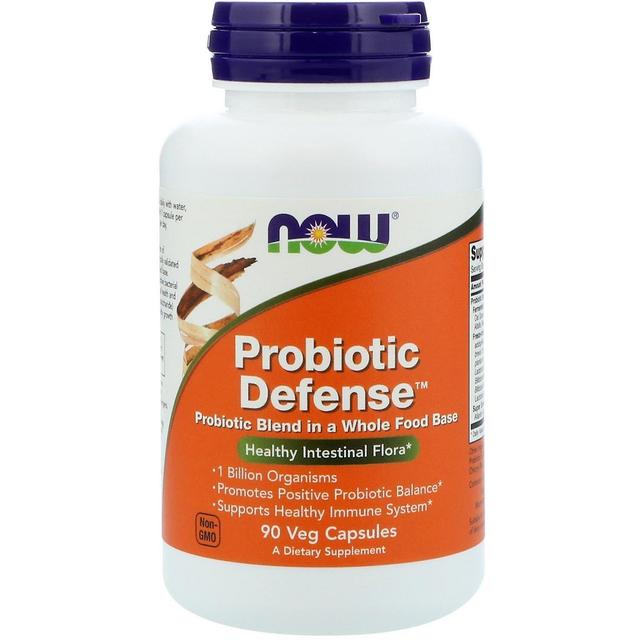 NOW Foods Ora Alimenti, Difesa Probiotica, 90 Veg Capsule on Productcaster.