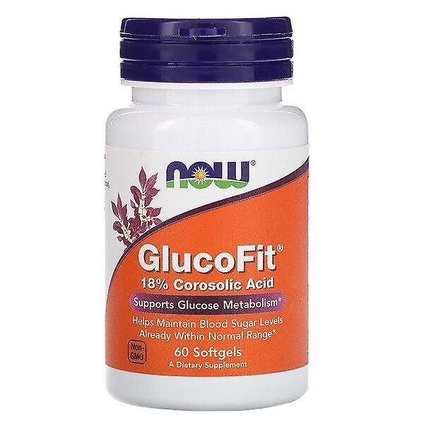 Now Foods, GlucoFit, 60 Softgels on Productcaster.