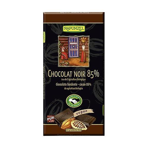 Rapunzel Dark chocolate vegan cocoa 85% 80 g on Productcaster.