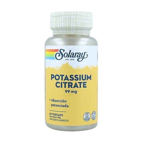 Solaray Potassium Citrate 60 vegetable capsules on Productcaster.