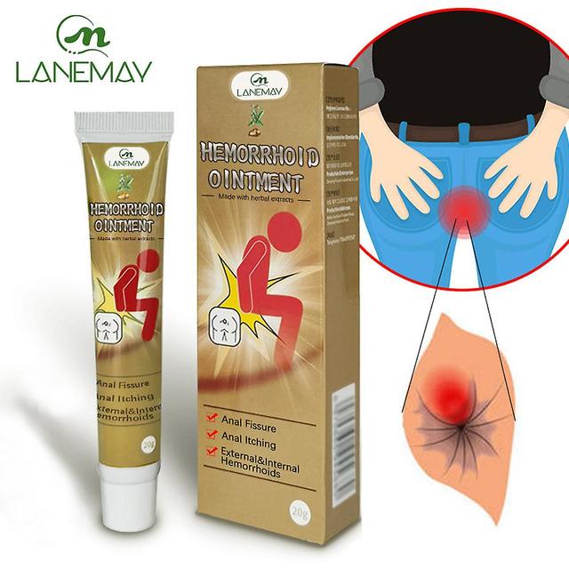 20g Chinese Hemorrhoids Ointment Powerful Internal Piles External Anal Cream Oil Cream on Productcaster.