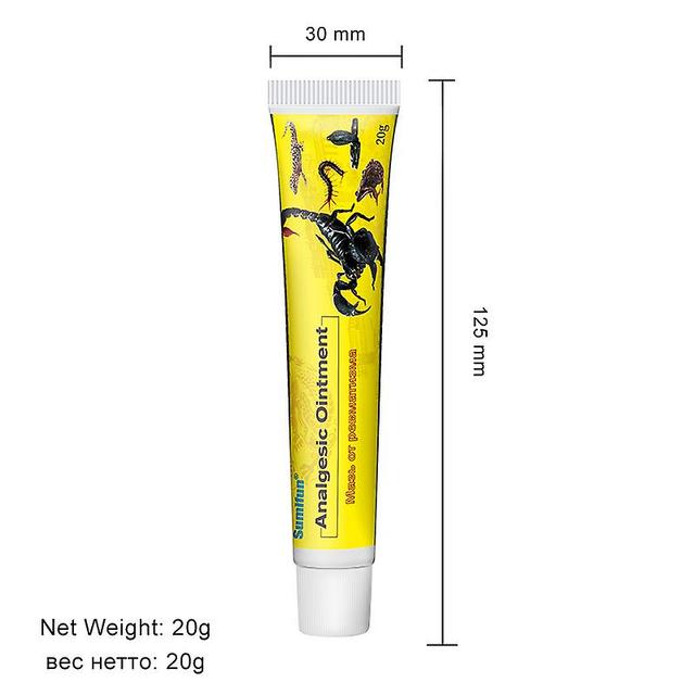 8 Types Sumifun Pain Relief Cream Scorpion Venom Tiger Balm Capsicum Ant Bee Wormwood Arthritis Rheumatism Joint Body Ointment P1137 Venoms on Productcaster.