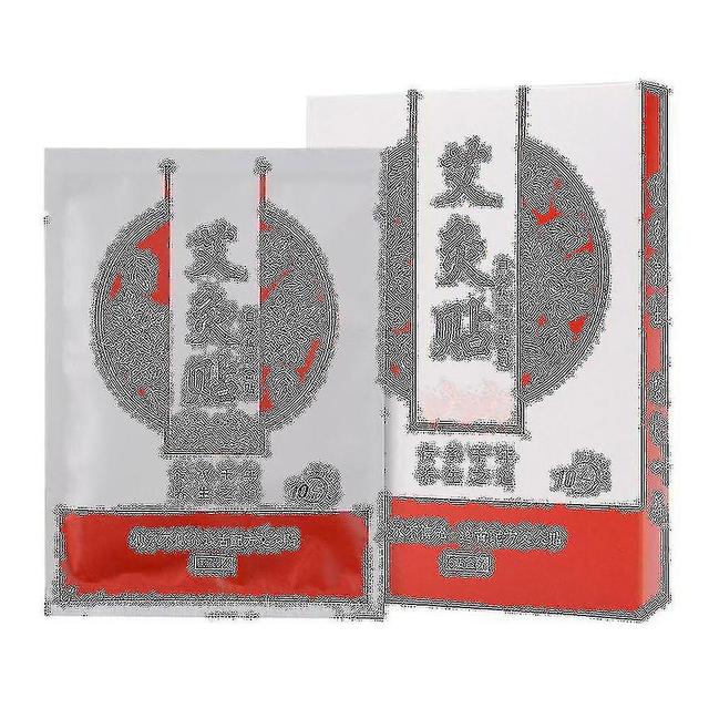 Moxibustion Patches Natural Herb Self-heating Wormwood Sticker Chinese Medicine A Five Pieces In A Box on Productcaster.