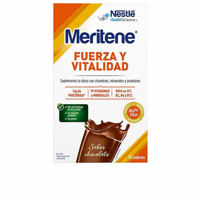 Shake Meritene Fuerza Y Vitalidad Schokolade 15 Einheiten 30 g on Productcaster.