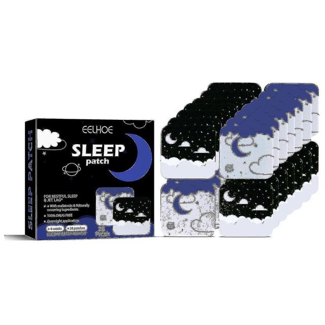 Haoyunlai Eelhoe Sleep Aid Patch lindra sömnlöshet, irritabilitet, ångest, förbättra sömnkvaliteten, impr bx on Productcaster.