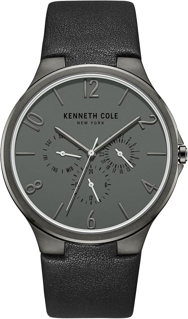 Kenneth Cole New York Herenhorloge KCWGF2218801 Zwart en Bruin on Productcaster.