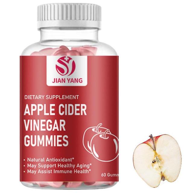 Apple Cider Vinegar Gummies - (1 Pack, 60 Count, Mother's, Gluten-free, Vegan, Beetroot, Pomegranate) 1pc on Productcaster.