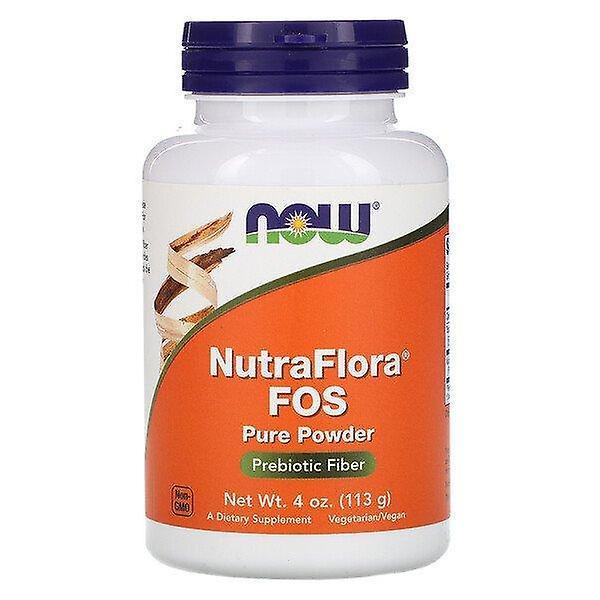 NOW Foods Nu Foods, NutraFlora FOS, Rent Pulver, 4 oz (113 g) on Productcaster.