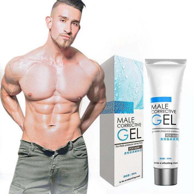 Male Phimosis Correction Care Gel Head Physical Prepuce Improve Liquid For Man Natural Plant Essence 2pcs x 30ml on Productcaster.