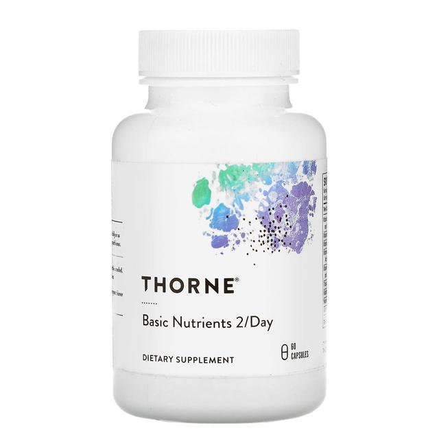 Thorne Research, Basic Nutrients 2/Day, 60 Capsules on Productcaster.