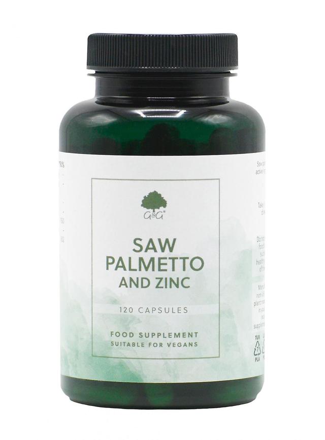 G&g vitamins saw palmetto and zinc 120's on Productcaster.