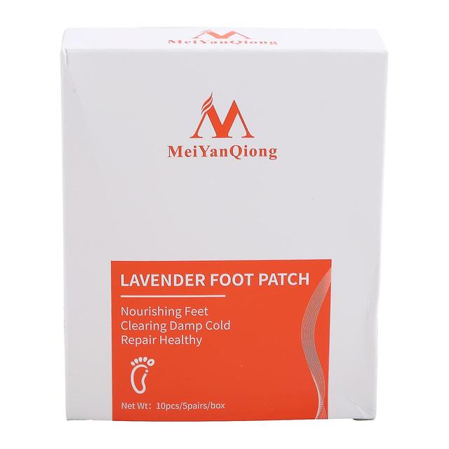 Elciaicle 10pcs/lot Lavender Detox Foot Patches Pads Nourishing Repair Improve Sleep Bamboo Vinegar With Adhesive Plaster Toxins Cleansing Slimming... on Productcaster.