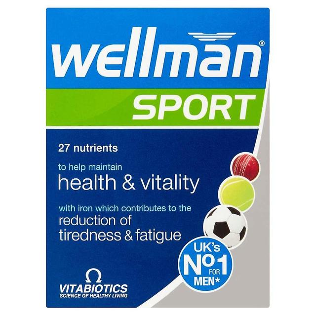 Vitabiotics Wellman Sport - 30 Tablets on Productcaster.