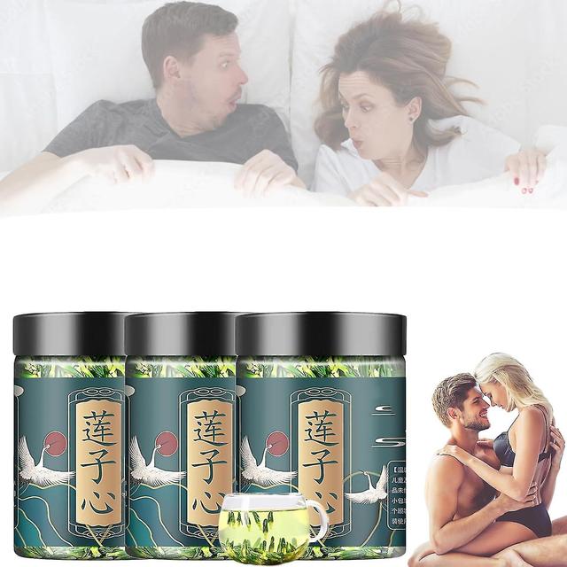 Lotus Seed Core Tea For Men, Lotus Seed Tea, Men's Essentials Pure Chinese Herbal Tea, Natural Lotus Seed Heart Tea Lian Zi Xin Tea 3pcs on Productcaster.