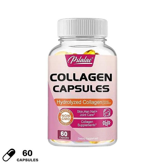 Eccpp Collagen Capsules - Biotin, Hair, Skin And Nails Vitamins, Skin Whitening Supplements, Anti-aging Fine Skin Care 60 Capsules on Productcaster.