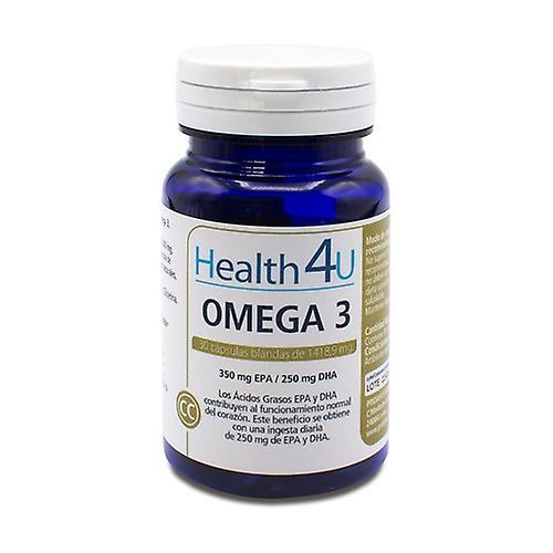 Health 4U Omega 3 30 capsules on Productcaster.