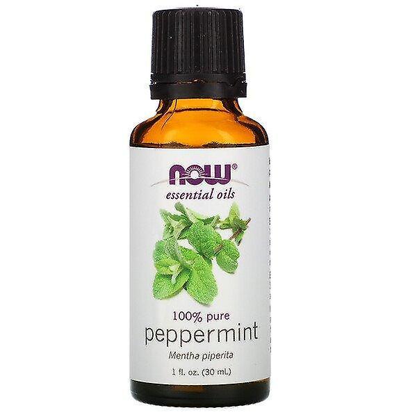 Now Foods, Essential Oils, Peppermint, 1 fl oz (30 ml) on Productcaster.