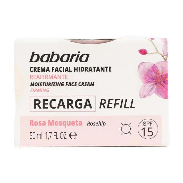 Babaria rosa mosqueta crema riempitiva vegana idratante idratante viso 50ml on Productcaster.