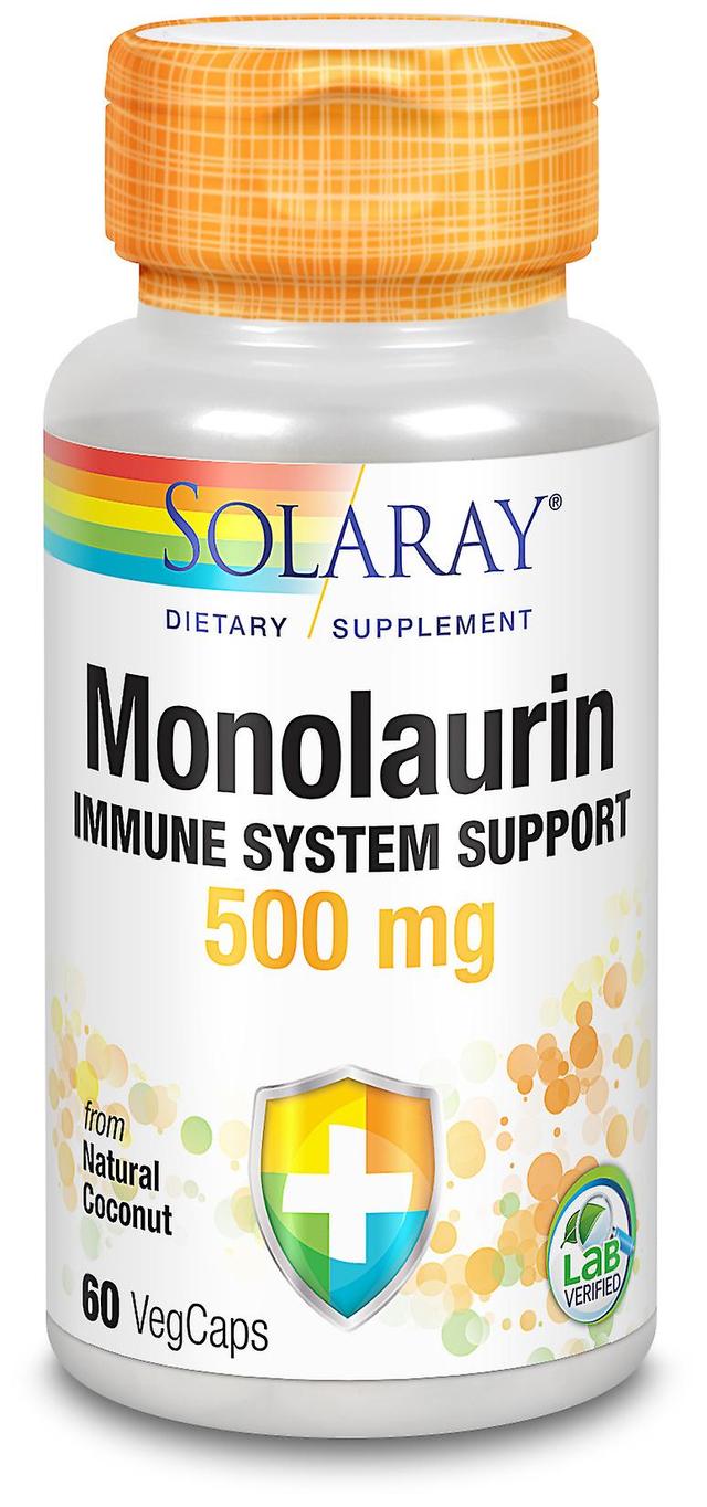 Solaray Monolaurin 500mg 60 kapsúl on Productcaster.