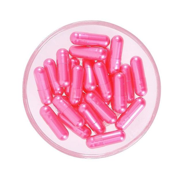 DeliaWinterfel Standard Colorful Empty Capsules Empty Gelatin Clear Pink on Productcaster.