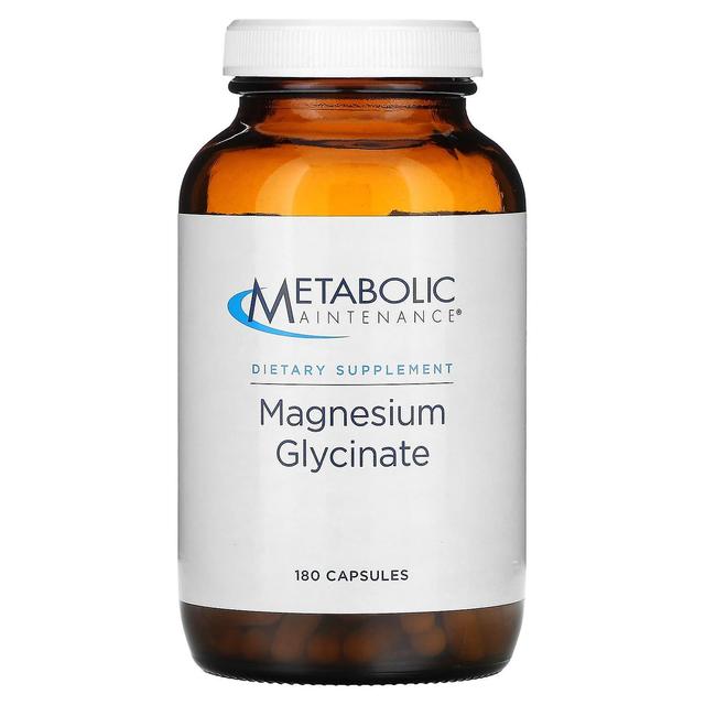 Metabolic Maintenance, Magnesium Glycinate, 180 Capsules on Productcaster.